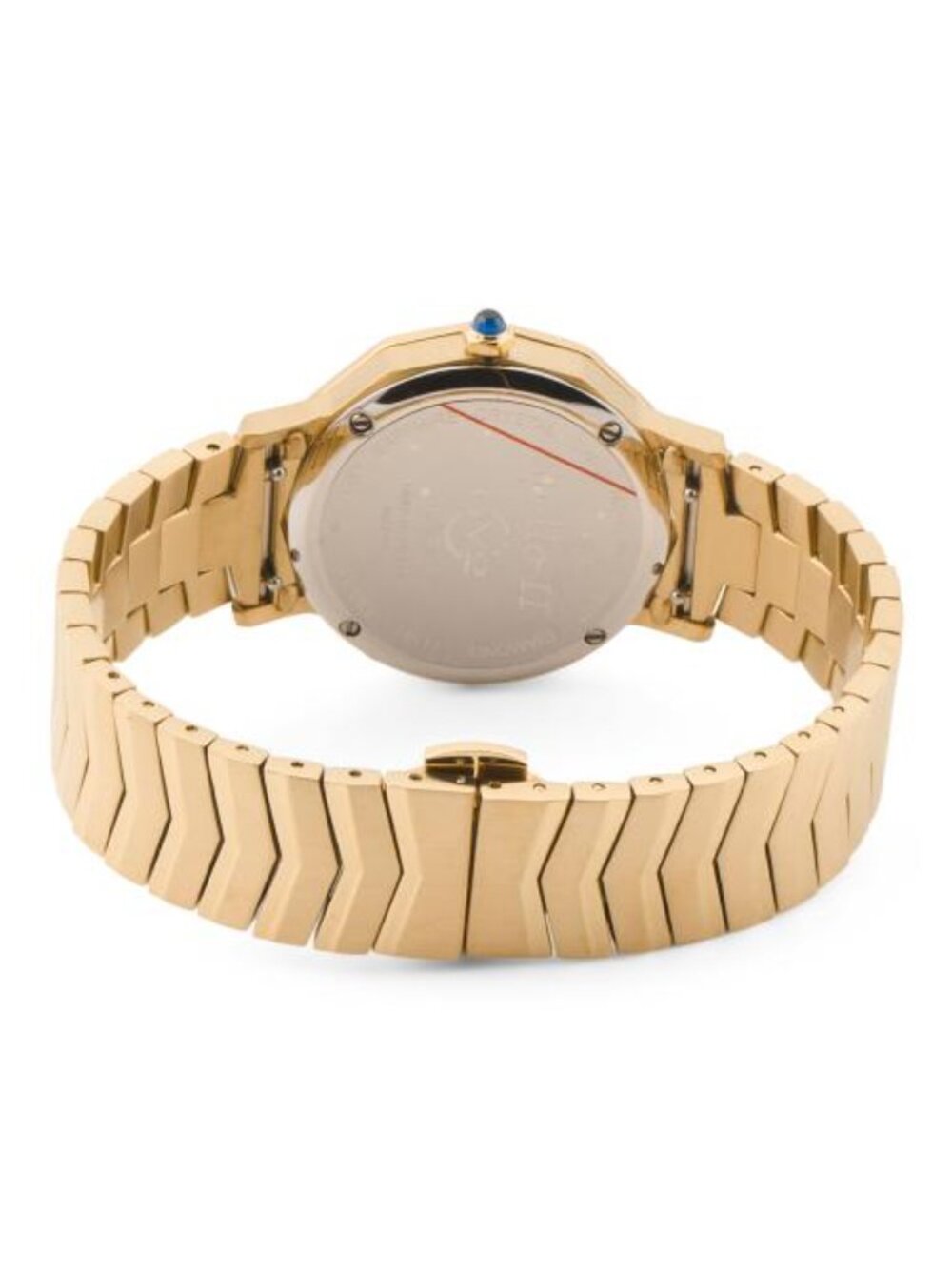 GV2 BY GEVRIL Women's Swiss Made Gold Stainless Steel Spello Diamond Bezel Watch - Picture 2 of 6